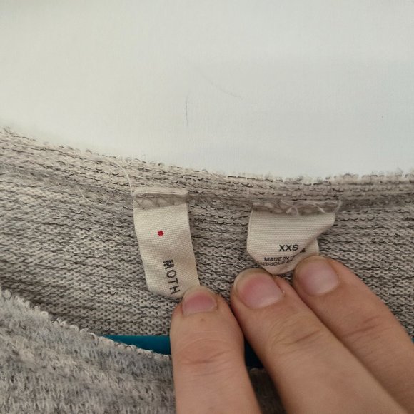 Anthropologie Moth Lightweight Sweater Dress, XXS - Picture 4 of 9